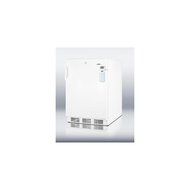 Summit CT66LPLUSADA Plus Series 24" ADA Compliant Refrigerator with 5.1 cu. ft. Capacity Factory Installed Lock...