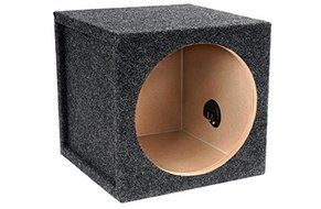 Atrend 10SQL 10" Single Medium Pro Series Sealed Subwoofer Enclosure