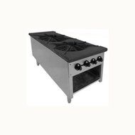 ACE Heavy Duty Dual Gas Stock Pot Ranges Stove Natural Gas 24"H AESP2-3R24NG