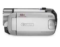 Canon FS21 Dual Flash Memory Camcorder w/16GB Internal Memory &amp; 48x Advanced Zoom - 2009 MODEL (Discontinued by... N4