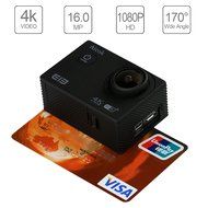 Aicok 4K WIFI Sport Action Camera (32GB Micro SD Card) 170 Degree Wide Angle Lens 2.0" LCD 16MP FHD 1080P Sports... N4