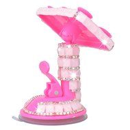 Kaka(tm) Bling Handmade Crystal Rhinestones Portable Rotating Suction Cup Mini Desk Car Mount Clip Stand Holder... N6