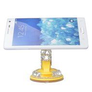 Kaka(tm) Bling Handmade Crystal Rhinestones Portable Rotating Suction Cup Mini Desk Car Mount Clip Stand Holder... N7