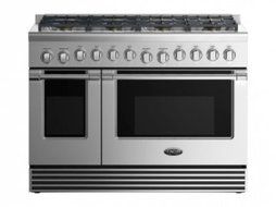 DCS RGV2488N 48" Gas Freestanding Rangewit h 8 Burners, Sealed Burner, None Drawer, 5.3 cu. ft. Primary Oven Capacity...