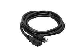 Hosa PWC-425 14 AWG, IEC C13 to NEMA 5-15P Power cord, 25 feet N2
