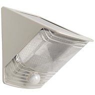 New MAXSA INNOVATIONS 40235 Solar-Powered Motion-Activated Wedge Light (Gray)