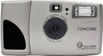 Concord EyeQ Duo 2000 2.0 MP Digital Camera
