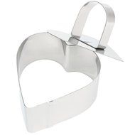 Mini Stainless Steel Mousse Cake Ring Mold Slicer Cookie Cutter DIY Baking Tools with Push Piece Square N8