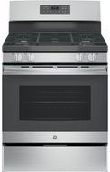 GE JGB645SEKSS 30" Gas Freestanding Range with 4 Burners, Sealed Burner, Storage Drawer, 5.0 cu. ft. Primary Oven...