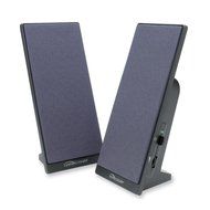 Compucessory 2.0 Speaker System - 3 W RMS - Black - 120 Hz - 18 kHz