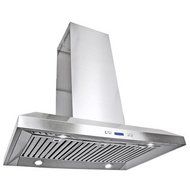 AKDY 36'' 870 CFM Convertible Island Range Hood