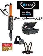 UK Pro Deluxe Accessory Kit For GoPro Camera's #2