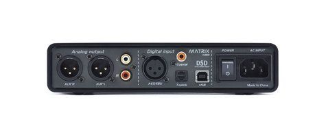 MATRIX Mini-i Pro 24bit 384kHz DSD DXD DAC Headphone Amp w/Remote Control Silver N2