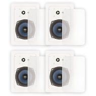 Blue Octave RW53 In Wall Speakers 3 Way Home 1120 Watts New 2 Pair Pack RW53-2PR N2