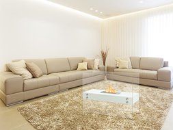 Ignis Ventless Bio Ethanol Fireplace Vitrum H White N2