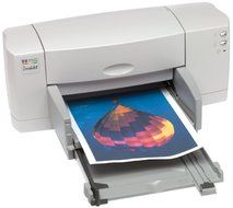 HP Deskjet 840c - Printer - color - ink-jet - Legal - 600 dpi x 600 dpi - up to 8 ppm (mono) / up to 5 ppm (color...