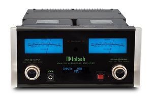 McIntosh Labs MHA100 Headphone/Audio Component Amplifier, Black N4