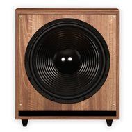 Theater Solutions SUB15FM Front Firing Powered Subwoofer (Mahogany) N4