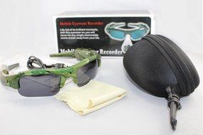 Camouflage Green Micro Camera Sunglasses Mini DV Camcorder Recorder Outdoor Sport Video Recorder Sunglasses N3