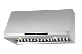 Ancona Pro UC Stainless Steel 850CFM Twin Motors, LED lights, commercial style Range hood, 30-inch