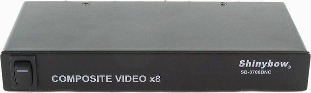 1x8 SHINYBOW BNC DISTRIBUTION AMPLIFIER N3