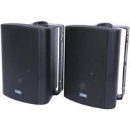 TIC ASP60B Speakers Pair In/Outdoor 5.25 Full-Range 75W Black W/ 70V Switching Consumer Electronics