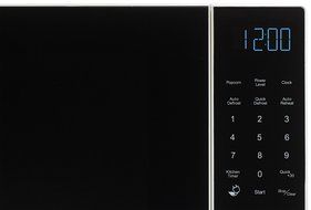 Danby DMW11A4SDB 1.1 Cubic Feet Nouveau Wave Microwave, Silver N4