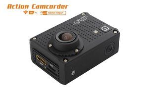 Waterproof Sports Camera, WIFi Outdoor Sports HD DV Smallest Screen Mini Action Video Camera 1080P 150 Degree... N14