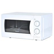 Igenix Jun11 20L White Manual Microwave S/Stl Cavity 800W N8