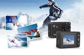Waterproof Sports Camera, WIFi Outdoor Sports HD DV Smallest Screen Mini Action Video Camera 1080P 150 Degree... N15