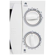 Igenix Jun11 20L White Manual Microwave S/Stl Cavity 800W N9
