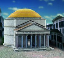 Schreiber-Bogen Card Modelling Pantheon Rom