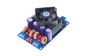 SMAKN&reg; DC30V-50V TC2001/STA516 2X210W Dual Channel Class T HIFI Stereo Audio Amplifier Board N4