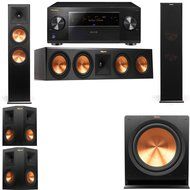 Klipsch RP-280F Tower Speakers-RP-450C-R112SW-5.1-Pioneer Elite SC-85
