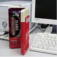 usb mini refrigerator usb fridge cooling usb gadget keep drinks cooler/Warmer For Laptop PC Computer