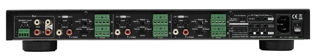 Parasound ZoneMaster 650 Six Channel Power Amplifier N2