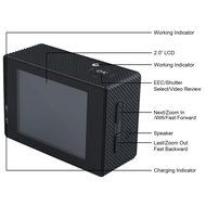 Cido SJ7000 Sports Action Camera,12MP 2.0"LCD Display 1080P 170 Degree Wide Angle Lens Wifi Action Camera 30M... N4