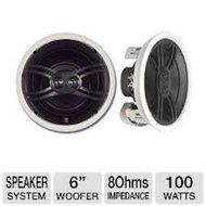 Yamaha In-ceiling Natural Sound Three-way 100 Watt Easy-to-install Speaker System (Pair) N2