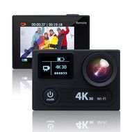 Campark 4K 30fps/1080P 120fps WIFI Sports Action Camera Ultra HD Waterproof DV Camcorder,Ambarella A12 chip,12MP... N4