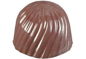 Polycarbonate Bon Bon Swirl Chocolate Mold, 21 Cavities