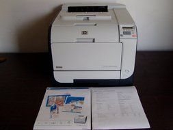 Hp Color Laserjet Cp2025n Cb494a Printer W/test Print Low P.c. No Toners nor Accessories N2