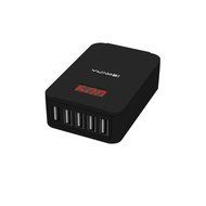 YunMei-5V&plusmn;0.25 5A&plusmn;0.2A 5-Port USB Charger Desktop Charging Charger Wall Charger-(5USB-XBL)