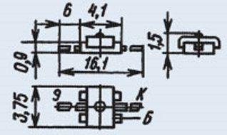 Transistors silicon 2T637A-2 USSR 2 pcs N2