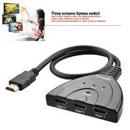 3 in 1 Output HDMI Splitter HUB, Costech 3 Port 1080p Plug and Play HDMI Auto Switch with Pigtail Cable Support... N2