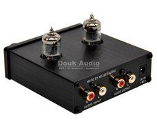 Douk Audio Mini 6J1 Valve &amp; Vacuum Tube Pre-Amplifier Stereo HiFi Buffer Preamp N7