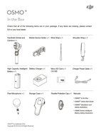 DJI OSMO+ Plus Handheld Fully Stabilized 4K Camera Beginners Bundle N4