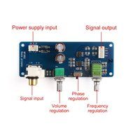 DROKxae; OPA2132 Op-amp Subwoofer Low-pass Filter Circuit Board [Electronics] N8