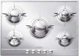 Smeg 28 inch Stainless Steel Gas Cooktop - PU75