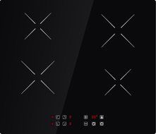 Empava 24" Built-In Touch Control Tempered Glass Electric Induction Cooktop 6000W 220V - Black