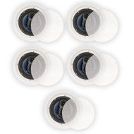 Blue Octave RC63 In Ceiling 6.5" Speakers 3 Way 6.5" Home 1600 Watts New 5 Speaker Set RC63-5S